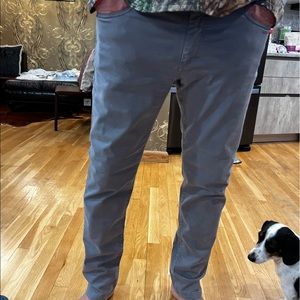 Eredi Pisano grey denim jeans 36 made in Italy